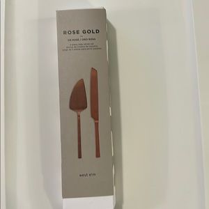 West Elm 2-piece cake server set